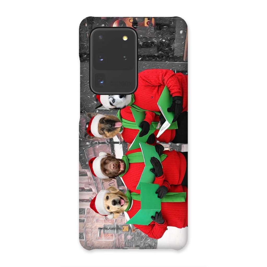 Pet Portraits | Christmas Choir: Custom Pet Phone Case | Paw & Glory