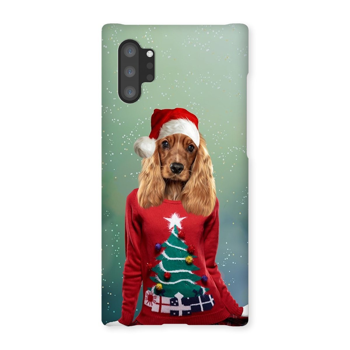 Pet Portraits | Christmas Jumper Chick: Custom Pet Phone Case | Paw & Glory