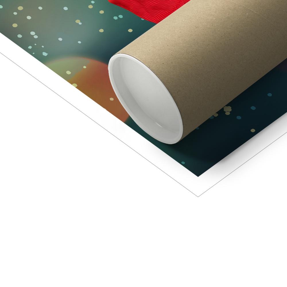 Pet Portraits | Christmas Jumper Dude: Custom Pet Poster | Paw & Glory