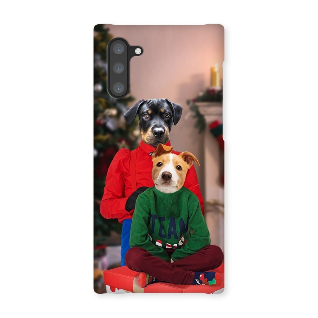 Pet Portraits | Christmas Mama & Child: Custom Pet Snap Phone Case | Paw & Glory
