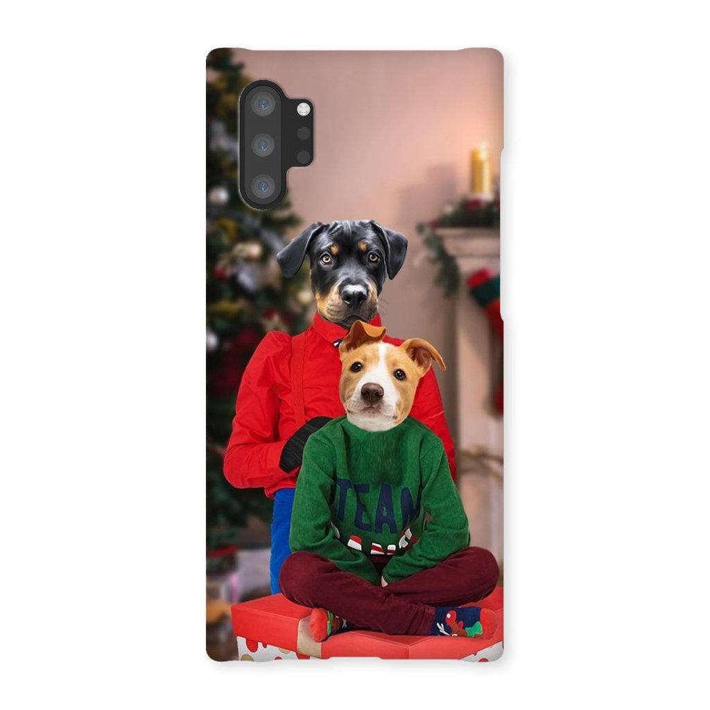 Pet Portraits | Christmas Mama & Child: Custom Pet Snap Phone Case | Paw & Glory
