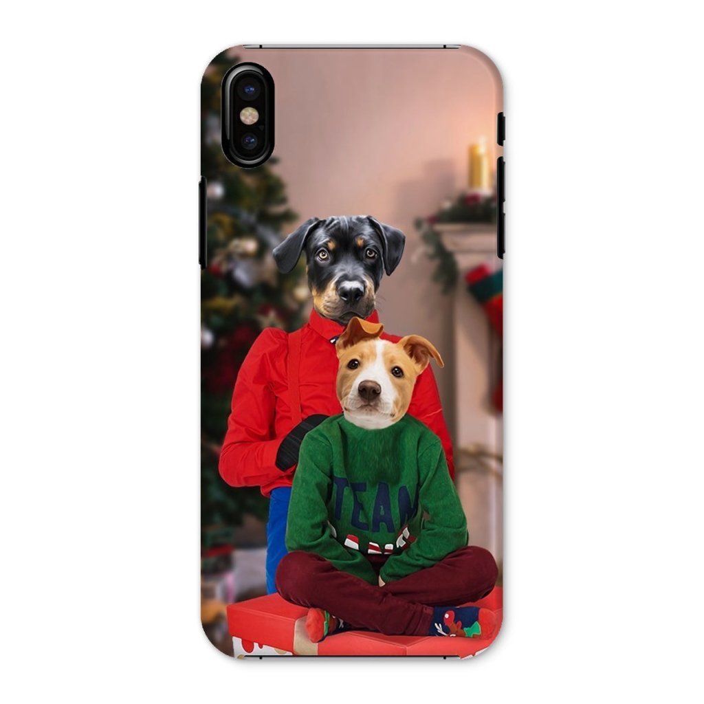Pet Portraits | Christmas Mama & Child: Custom Pet Snap Phone Case | Paw & Glory