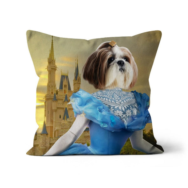 Fairytale Princess Custom Pet Pillow | Funny Pet Portrait | Paw & Glory
