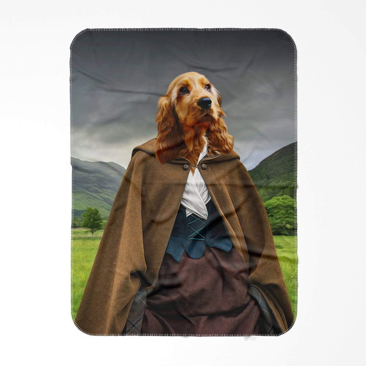 Time Travelling Healer Custom Pet Blanket | Personalized Pet Gift | Paw & Glory