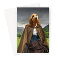 Claire (Outlander Inspired): Custom Pet Greeting Card