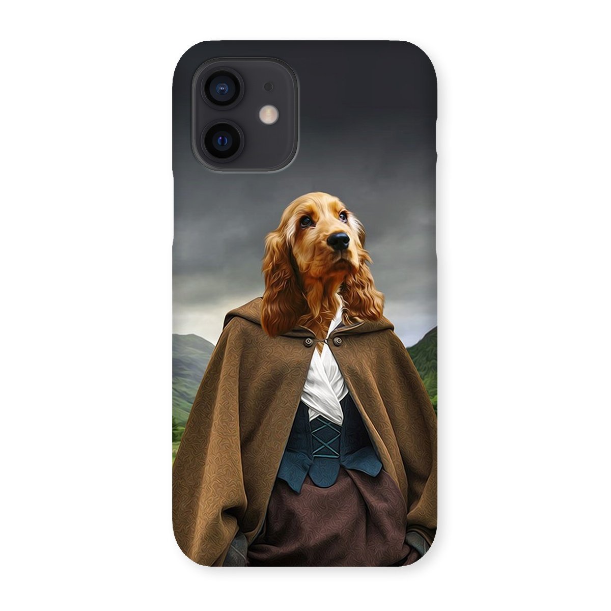 Pet Portraits | Claire (Outlander Inspired): Custom Pet Phone Case | Paw & Glory