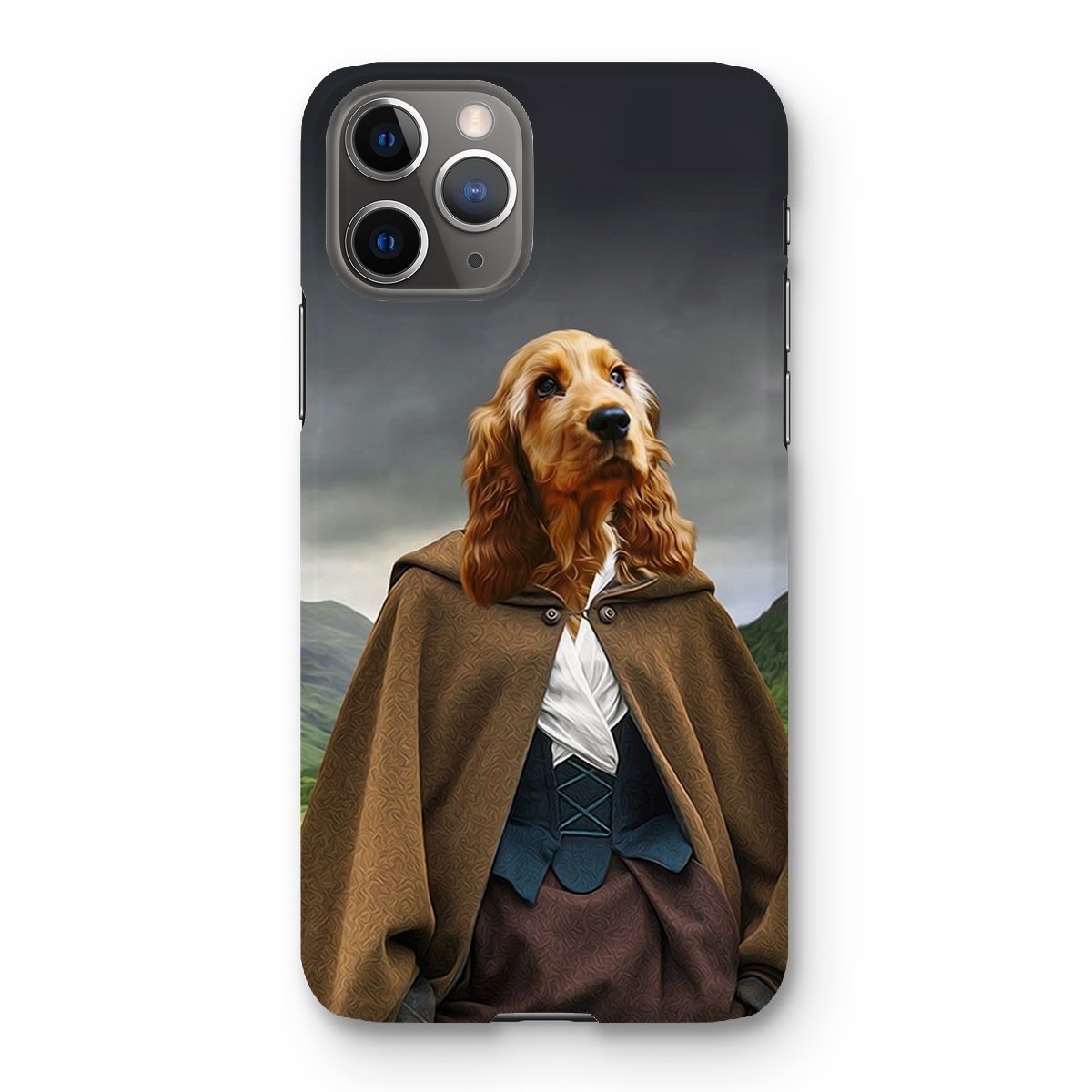 Pet Portraits | Claire (Outlander Inspired): Custom Pet Phone Case | Paw & Glory
