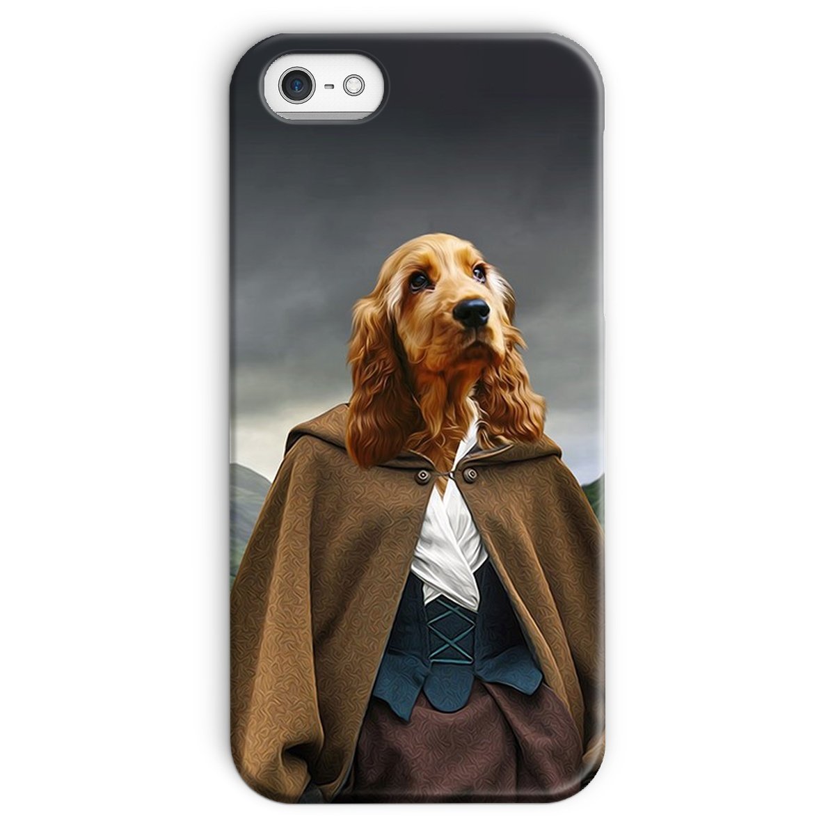 Pet Portraits | Claire (Outlander Inspired): Custom Pet Phone Case | Paw & Glory