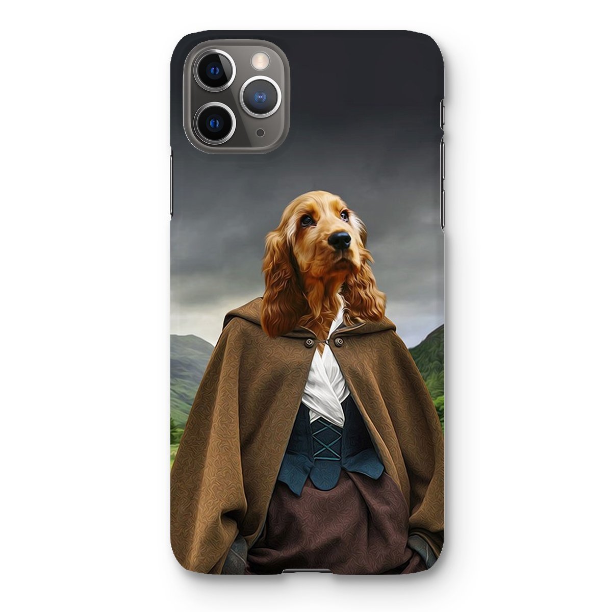 Pet Portraits | Claire (Outlander Inspired): Custom Pet Phone Case | Paw & Glory