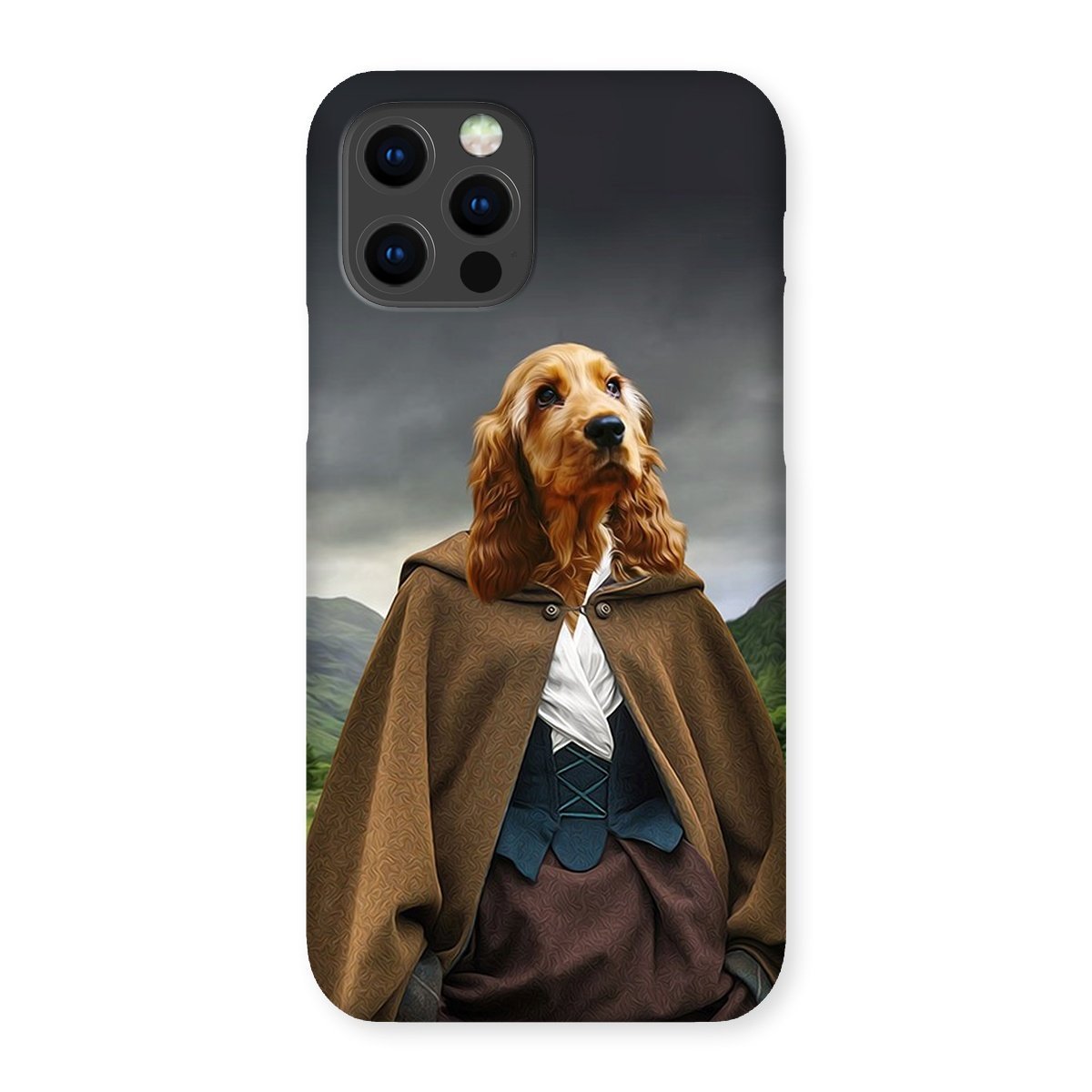 Pet Portraits | Claire (Outlander Inspired): Custom Pet Phone Case | Paw & Glory