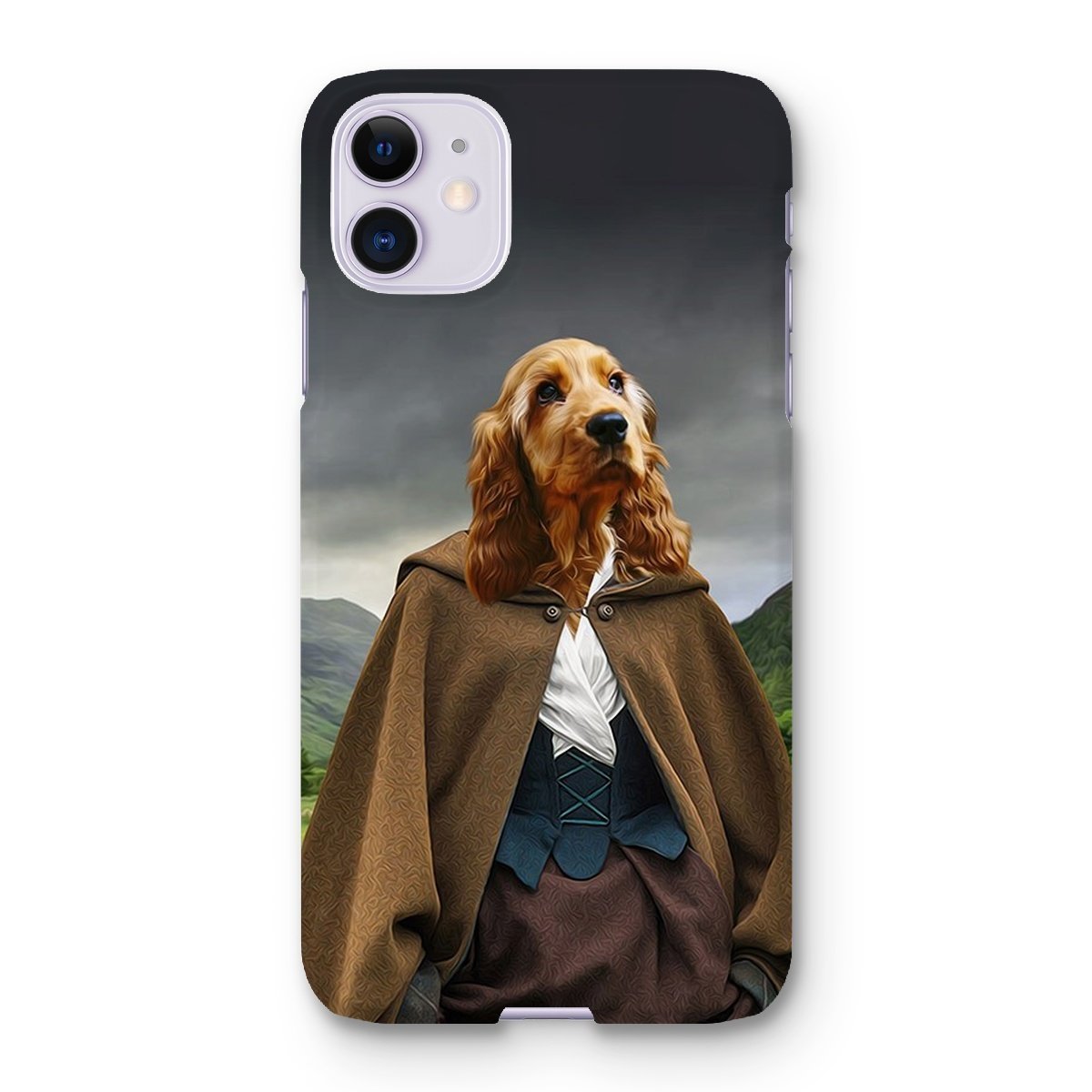 Claire (Outlander Inspired): Custom Pet Phone Case - Paw & Glory - Dog Portraits - Pet Portraits
