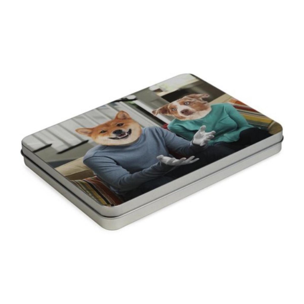 Pet Portraits | Claire & Phil (Modern Family Inspired): Custom Pet Puzzle | Paw & Glory