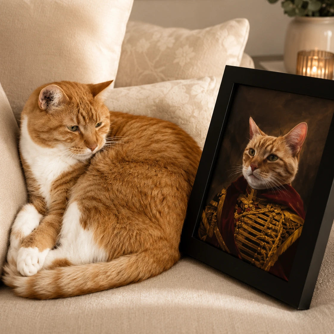 The Colonel: Custom Pet Portrait | Paw & Glory