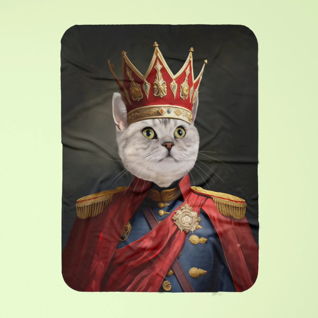 Pet Portraits | Commodore: Custom Pet Blanket | Paw & Glory