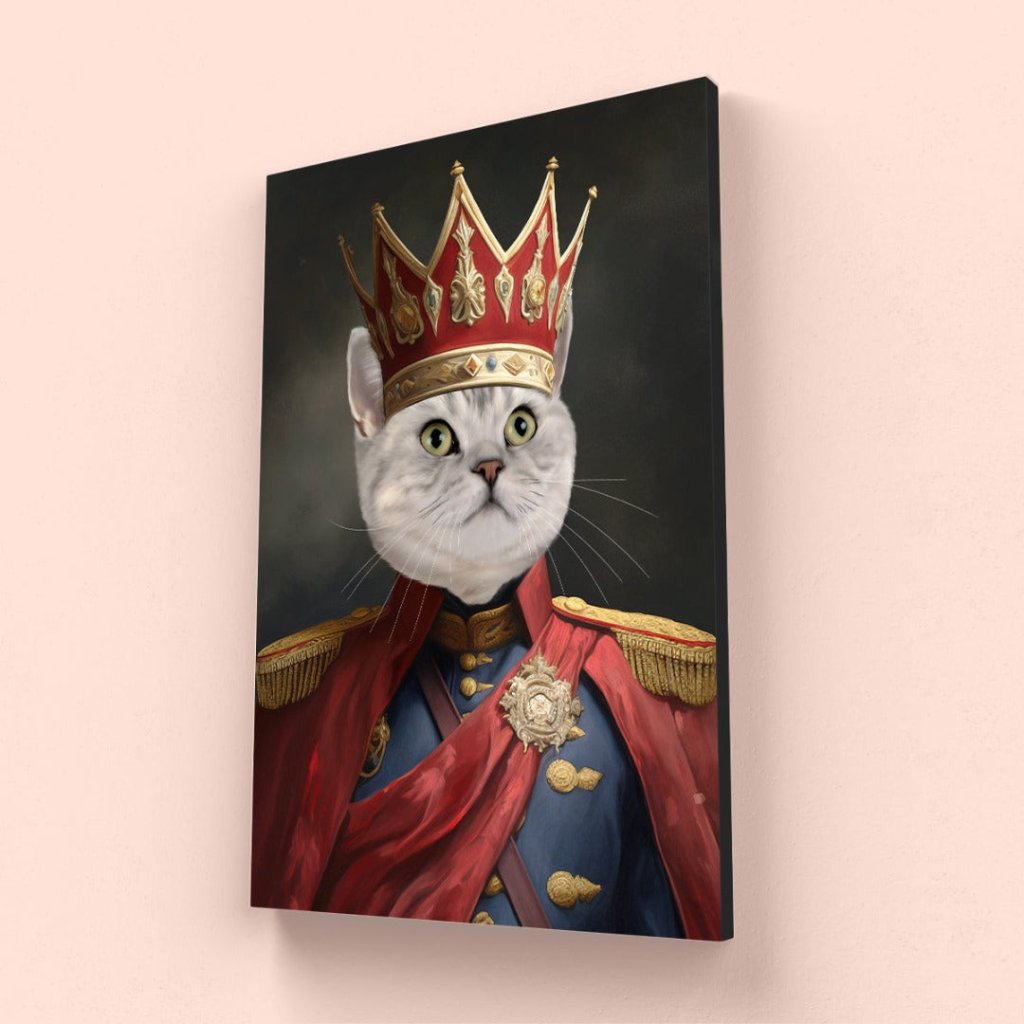 Pet Portraits | Commodore: Custom Pet Canvas | Paw & Glory