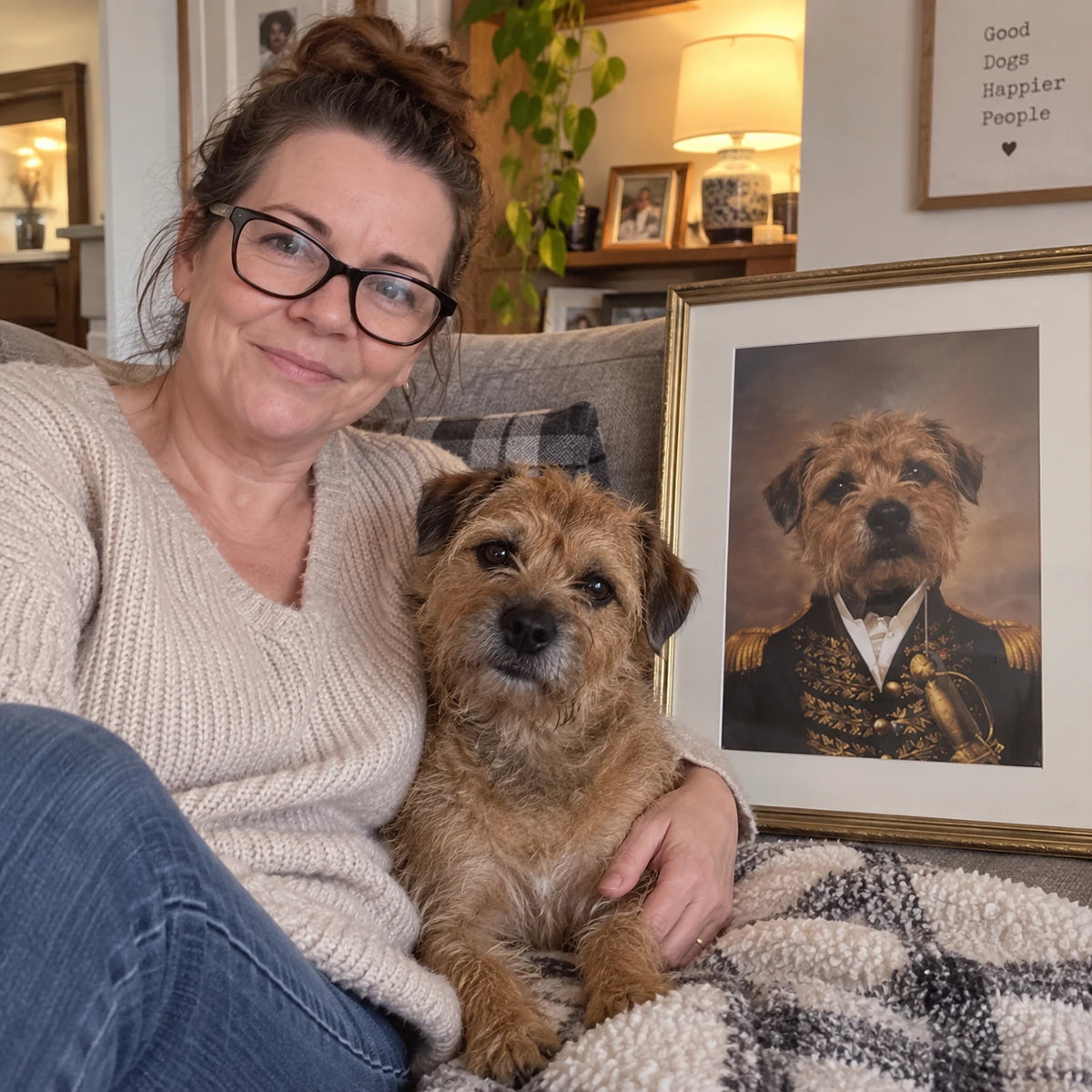 The General | Custom Pet Portrait | Paw & Glory