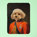 Crimson Private: Custom Pet Blanket