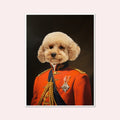 Crimson Private: Custom Pet Poster