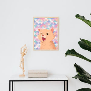 Custom Cartoon: Framed Pet Portrait - Paw & Glory - Dog Portraits - Pet Portraits
