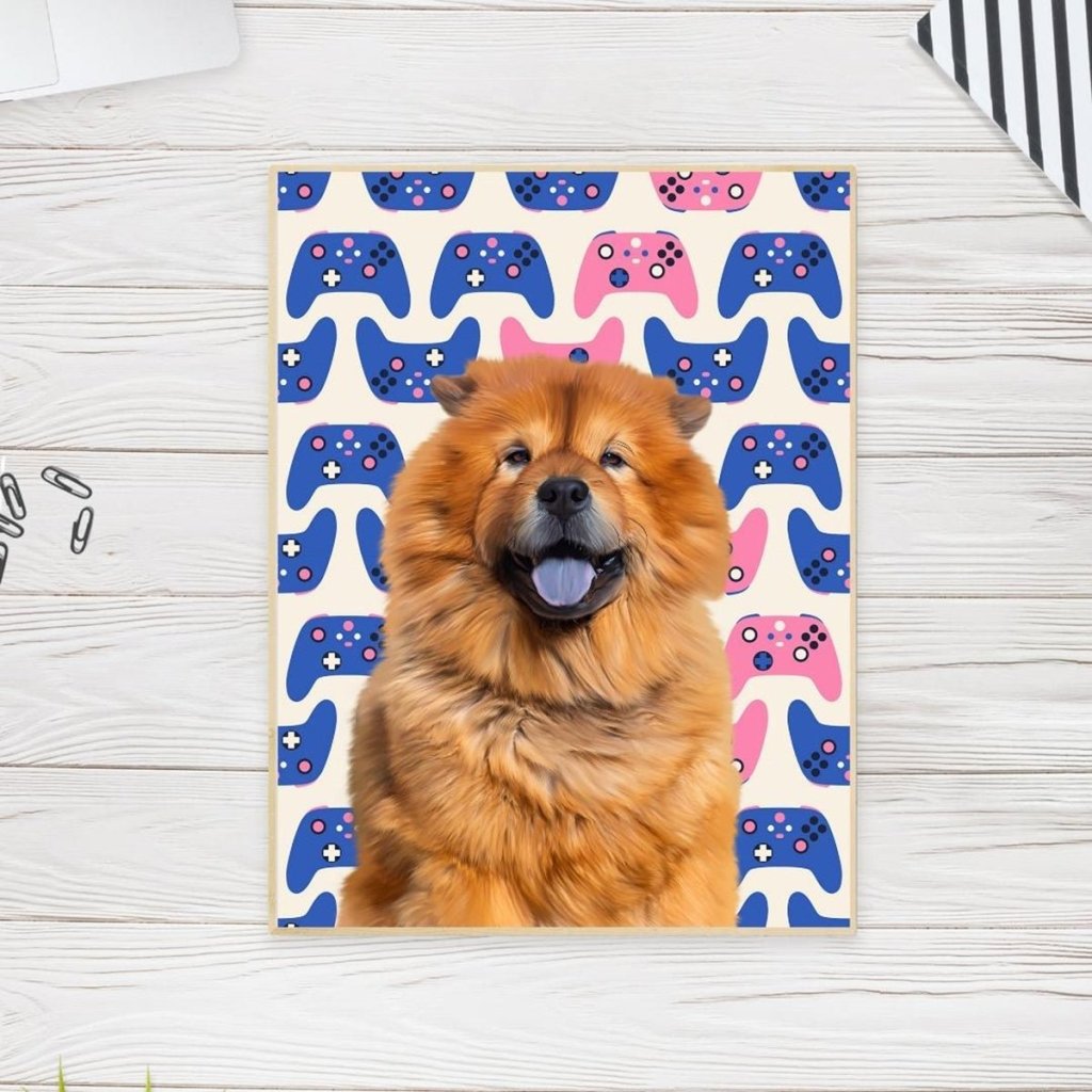 Pet Portraits | Custom Minimalist: Framed Pet Portrait | Paw & Glory