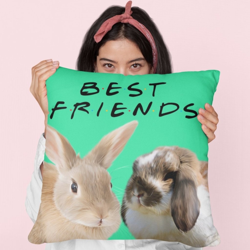 Pet Portraits | Custom Minimalist: Pet Portrait Pillow | Paw & Glory