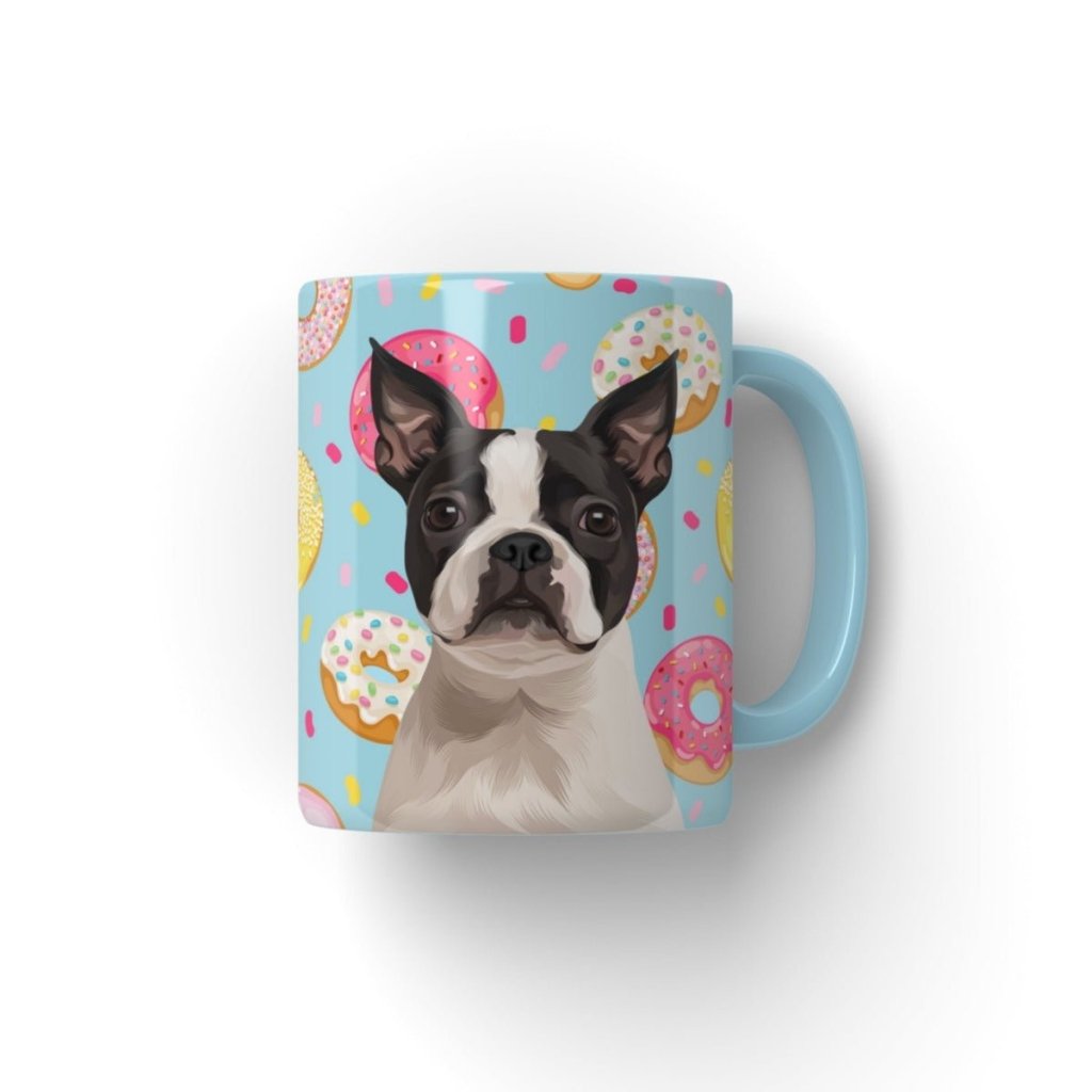 Pet Portraits | Custom Modern: Pet Portrait Coffee Mug | Paw & Glory