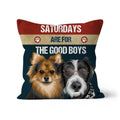 Custom Modern: Pet Portrait Pillow