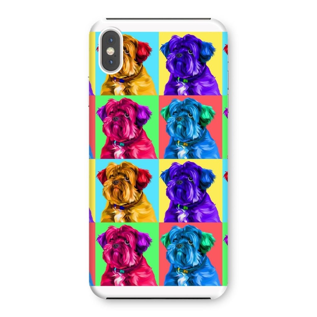 Pet Portraits | Custom Modern Pop Art: Pet Portrait Snap Phone Case | Paw & Glory