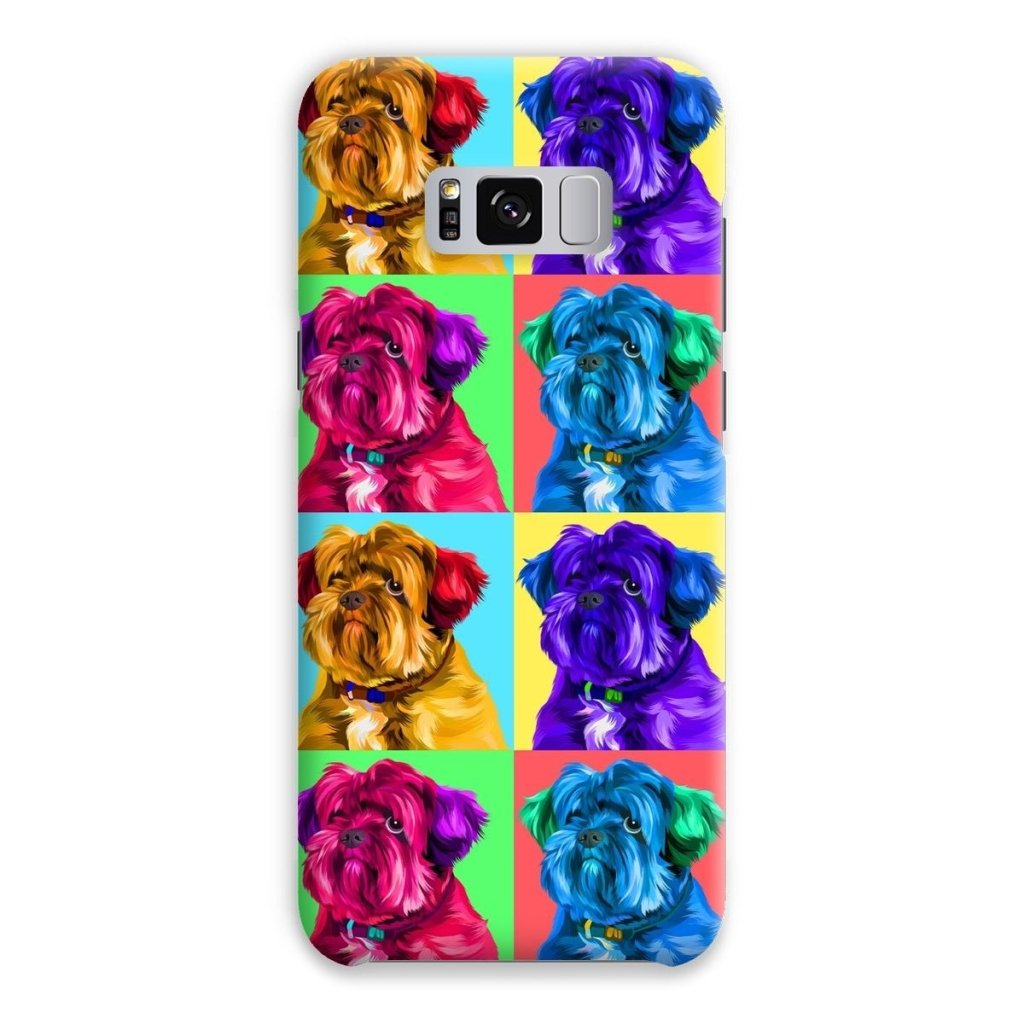 Pet Portraits | Custom Modern Pop Art: Pet Portrait Snap Phone Case | Paw & Glory