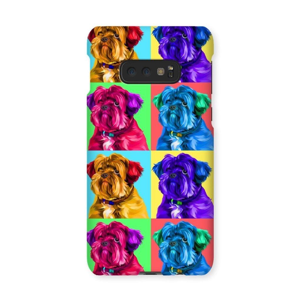 Pet Portraits | Custom Modern Pop Art: Pet Portrait Snap Phone Case | Paw & Glory