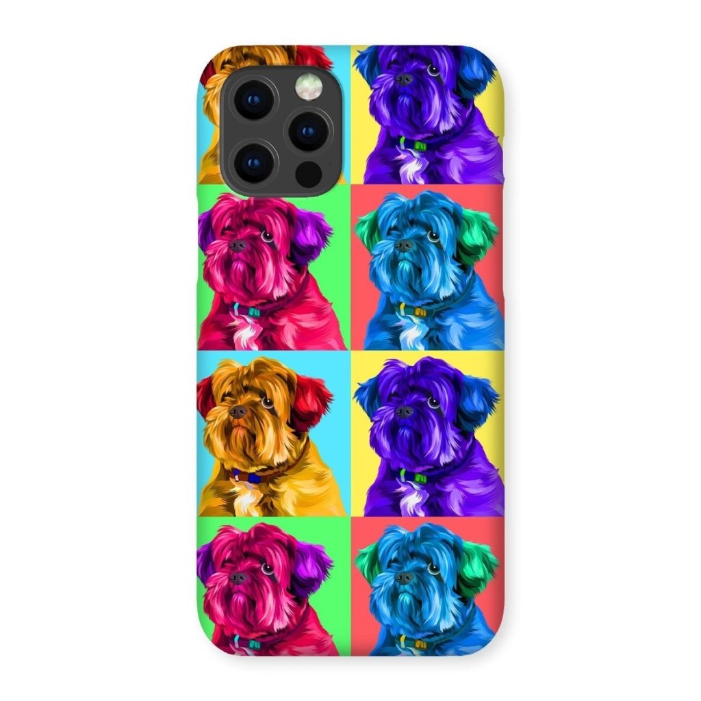 Pet Portraits | Custom Modern Pop Art: Pet Portrait Snap Phone Case | Paw & Glory
