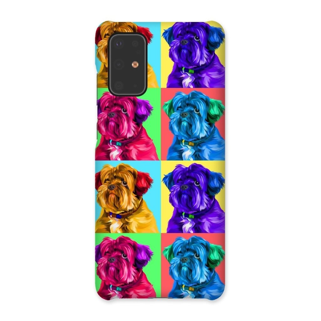 Pet Portraits | Custom Modern Pop Art: Pet Portrait Snap Phone Case | Paw & Glory
