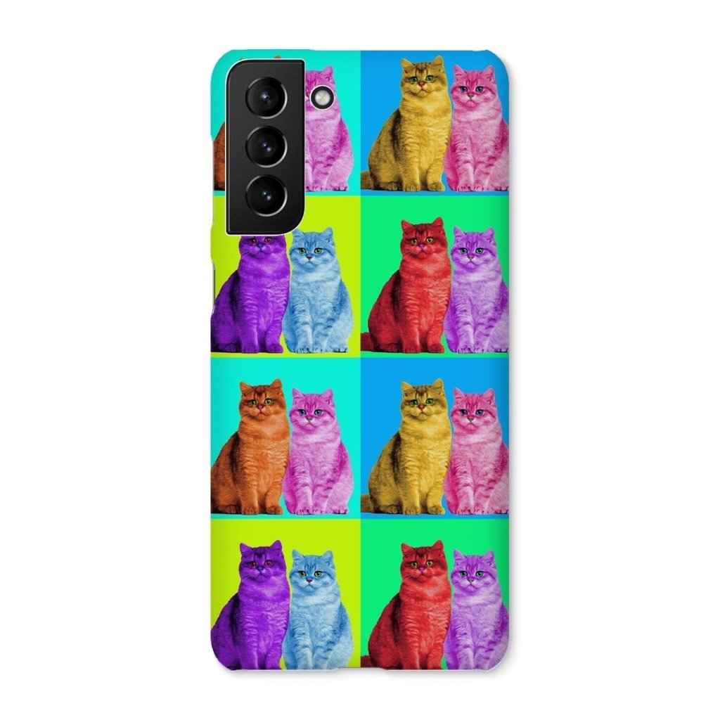 Pet Portraits | Custom Old School Pop Art: Pet Portrait Snap Phone Case | Paw & Glory