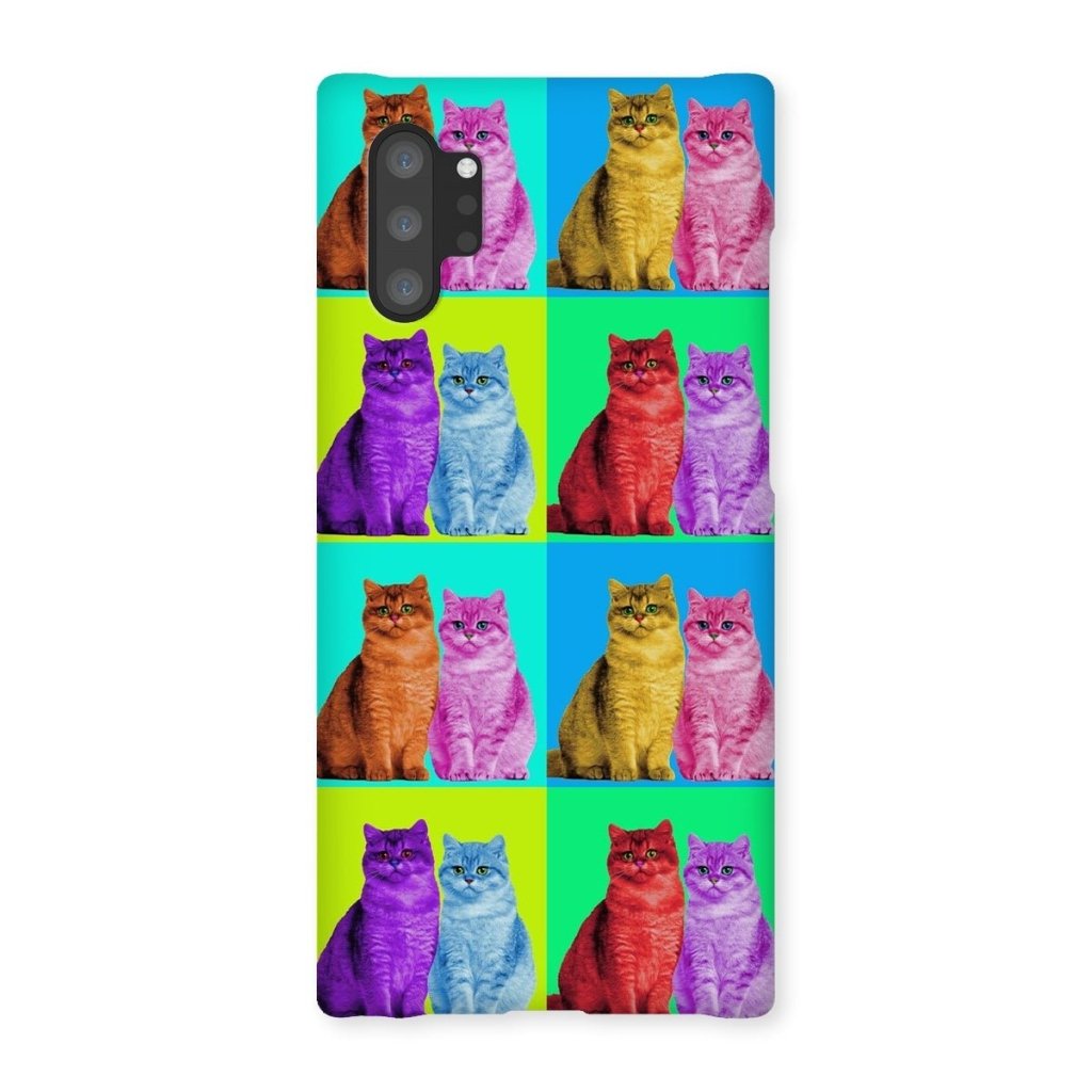 Custom Old School Pop Art: Pet Portrait Snap Phone Case - Paw & Glory - Dog Portraits - Pet Portraits