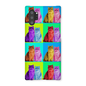 Custom Old School Pop Art: Pet Portrait Snap Phone Case - Paw & Glory - Dog Portraits - Pet Portraits