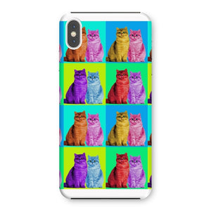 Custom Old School Pop Art: Pet Portrait Snap Phone Case - Paw & Glory - Dog Portraits - Pet Portraits