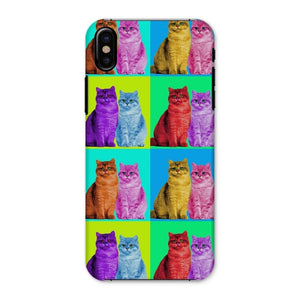 Custom Old School Pop Art: Pet Portrait Snap Phone Case - Paw & Glory - Dog Portraits - Pet Portraits