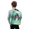 Custom Pastel Pop: Pet Portrait Backpack