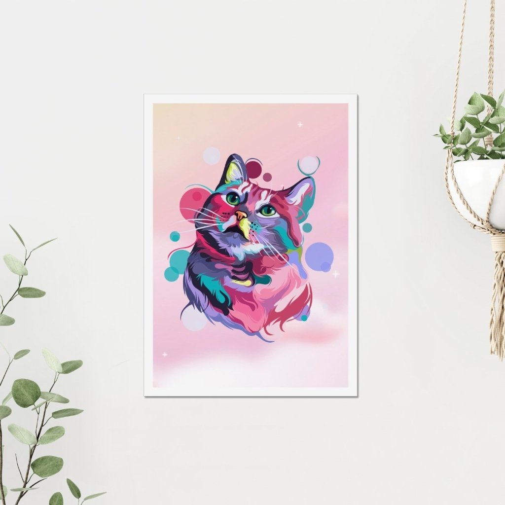 Pet Portraits | Custom Pastel Pop: Pet Poster | Paw & Glory