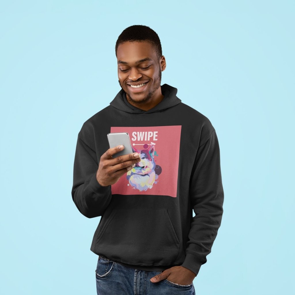 Pet Portraits | Custom Pastel Pop: Unisex Pet Portrait Hoodie | Paw & Glory