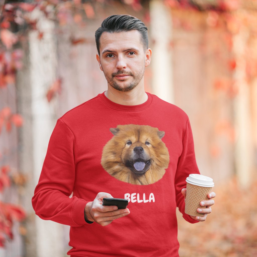 Pet Portraits | Custom Pet Face Sweatshirt | Paw & Glory