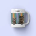 Custom Puppy To Adult: Modern Pet Coffee Mug