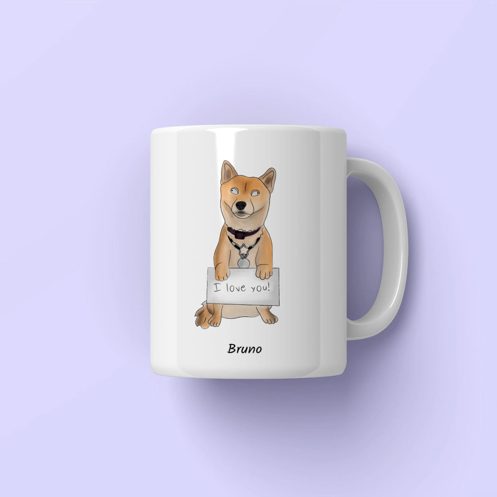 Pet Portraits | Custom Ugly: Pet Coffee Mug | Paw & Glory