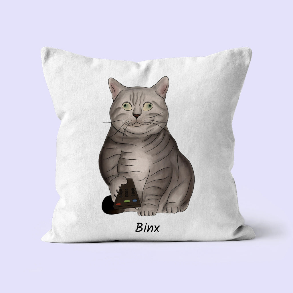 Pet Portraits | Custom Ugly: Pet Portrait Pillow | Paw & Glory