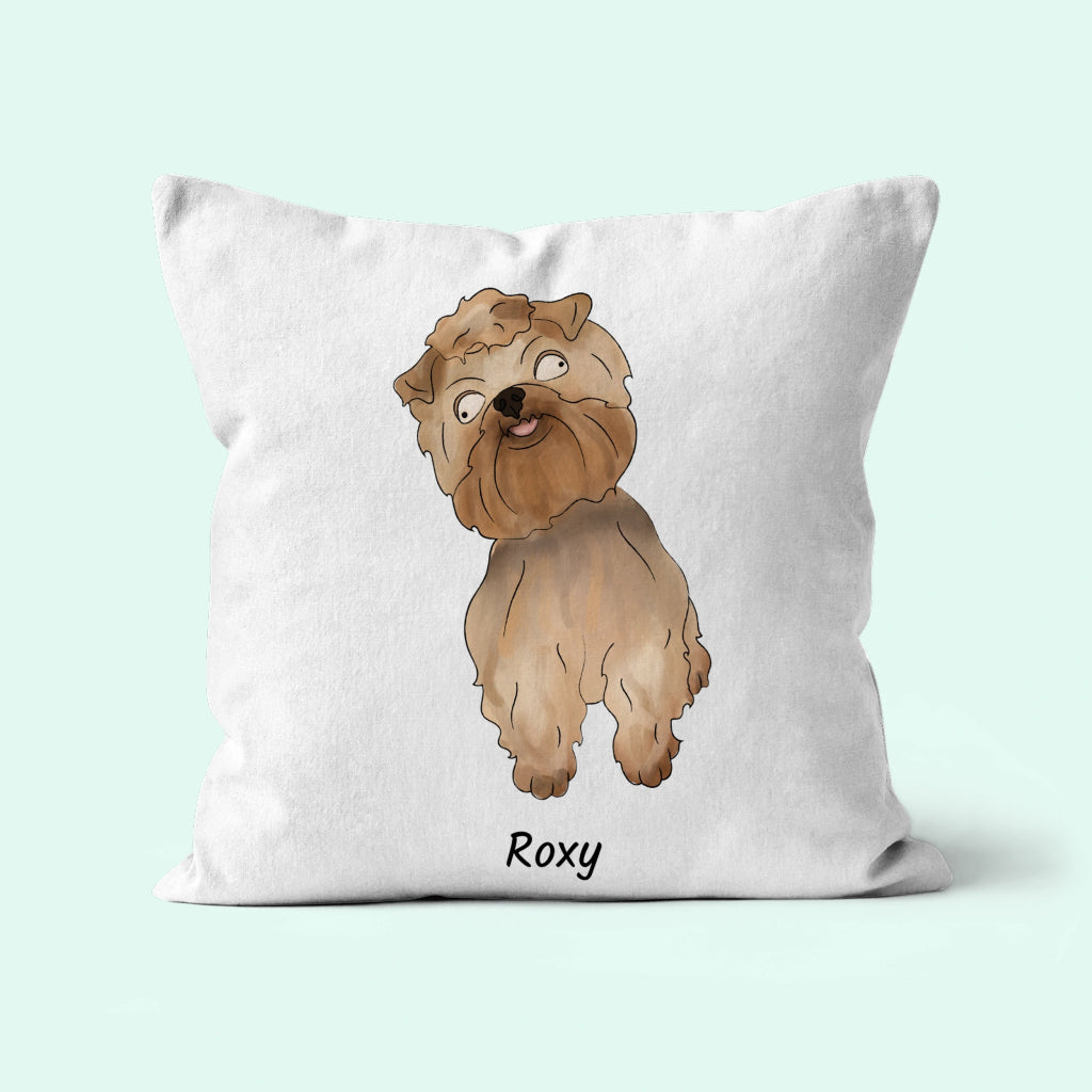 Pet Portraits | Custom Ugly: Pet Portrait Pillow | Paw & Glory