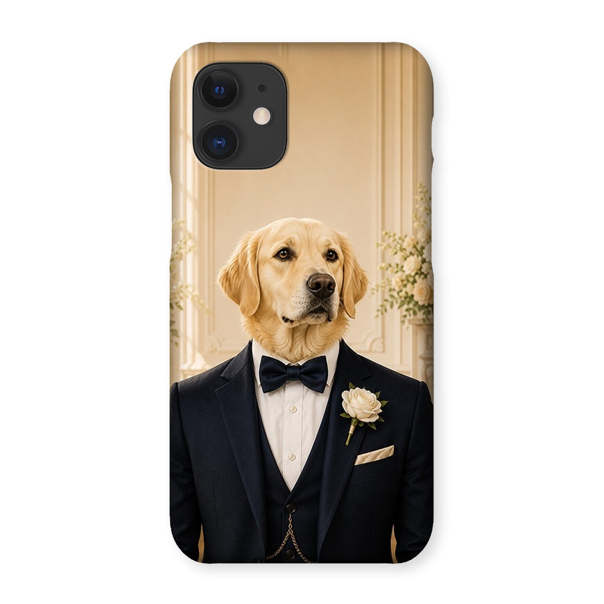 The Dapper Groom: Custom Pet Phone Case