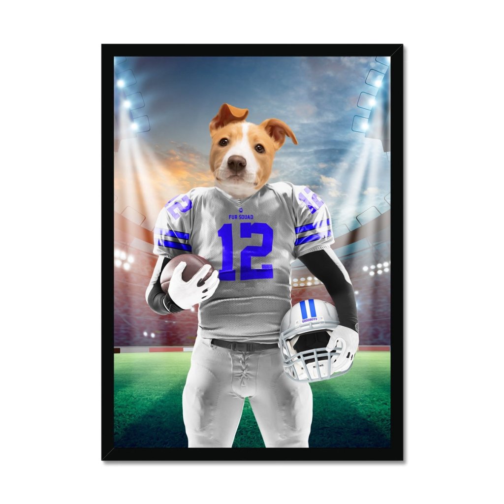 Pet Portraits | Dallas Goodboys: Custom Pet Portrait | Paw & Glory