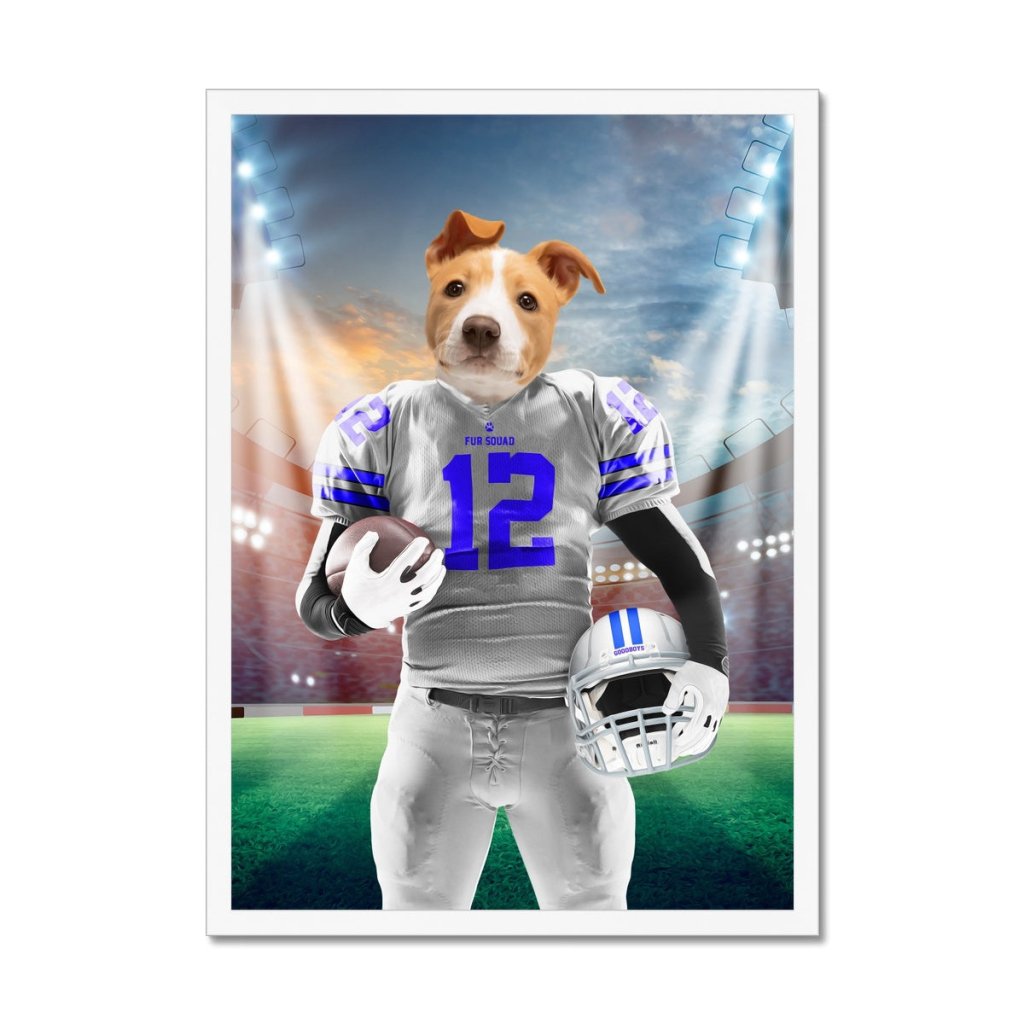 Pet Portraits | Dallas Goodboys: Custom Pet Portrait | Paw & Glory