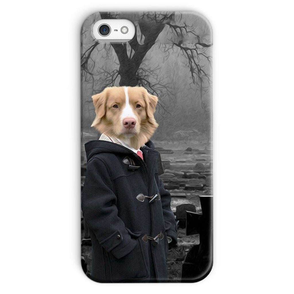 Pet Portraits | Damien (The Omen Inspired): Custom Pet Phone Case | Paw & Glory
