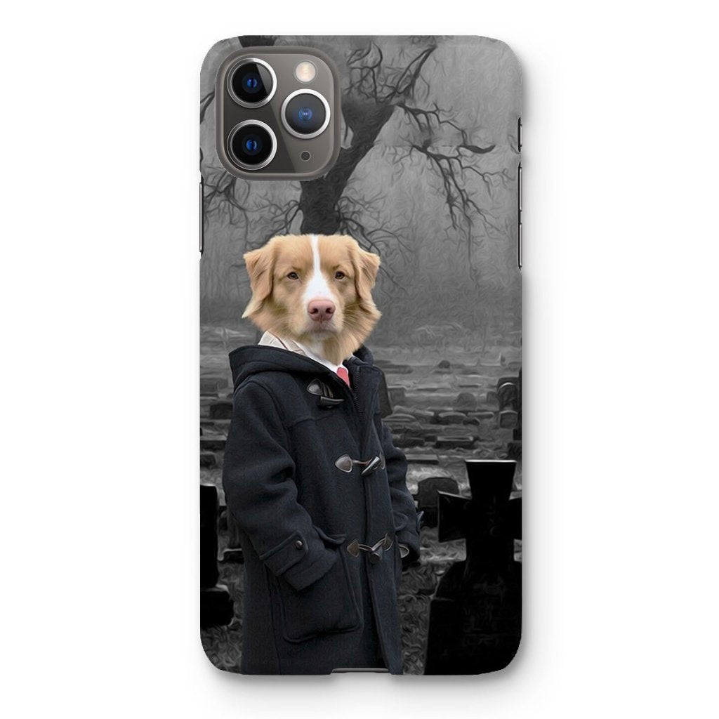 Pet Portraits | Damien (The Omen Inspired): Custom Pet Phone Case | Paw & Glory